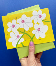 Load image into Gallery viewer, Springy Yellow Greeting Card
