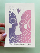 Load image into Gallery viewer, February 2022 blockprint: Dream of Love (ships free)
